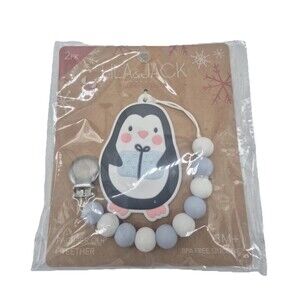 Lila & Jack Collection Cold Penguin BPA Free Silicone Teether